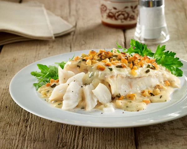 Cod Fillets In White Wine Sauce - Seafood Direct UK