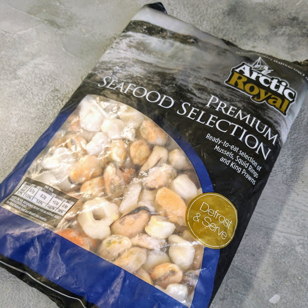 Premium Cooked Seafood Paella Mix - Seafood Direct UK