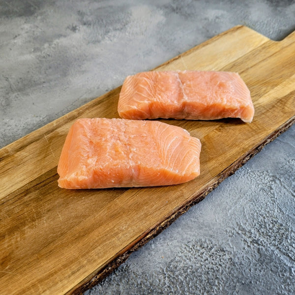 Salmon Portions (Skinless/Boneless) - Seafood Direct UK