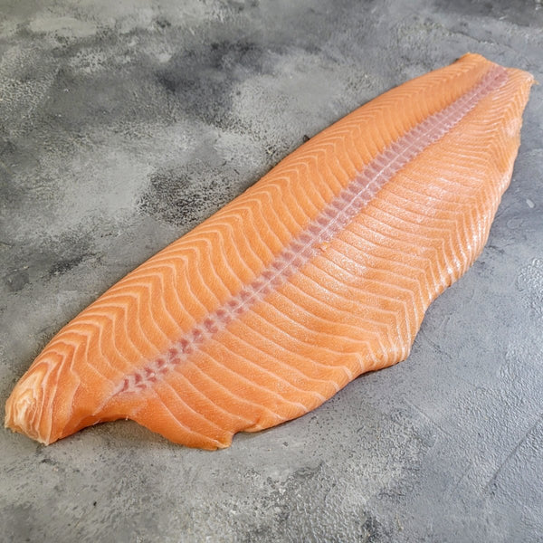 Salmon Sides E Trim Skinless - Seafood Direct UK