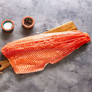 Salmon Sides Skin On - Seafood Direct UK