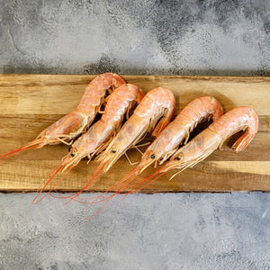 Whole Wild Raw Argentine Langoustine - Seafood Direct UK