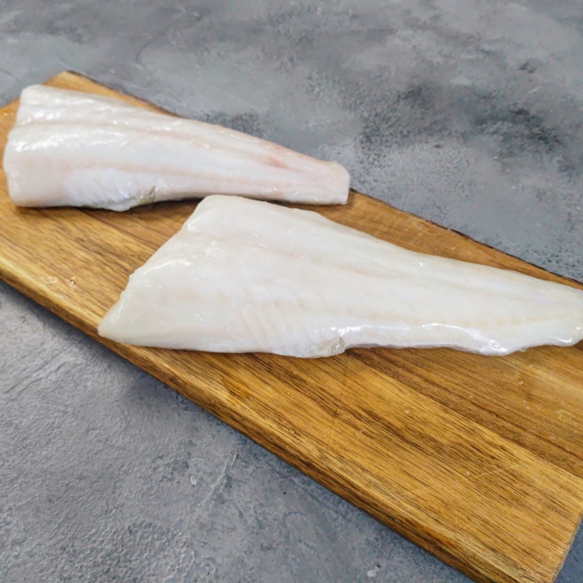 Cod Fillets Skin On Tails 7-8oz 200g to 227g - Seafood Direct UK