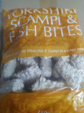 Yorkshire Scampi and Fish Bites 450g e - Seafood Direct UK